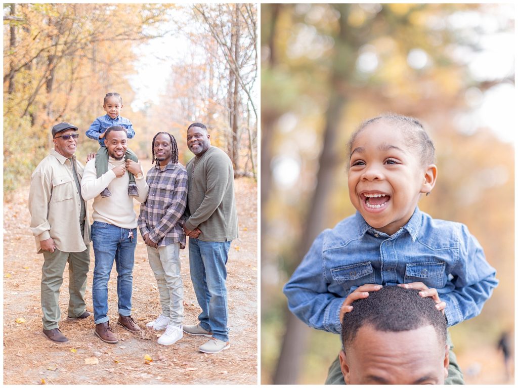 Family Photos at Oak Grove Lake Park in Chesapeake Virginia by Zack and Tara Photography