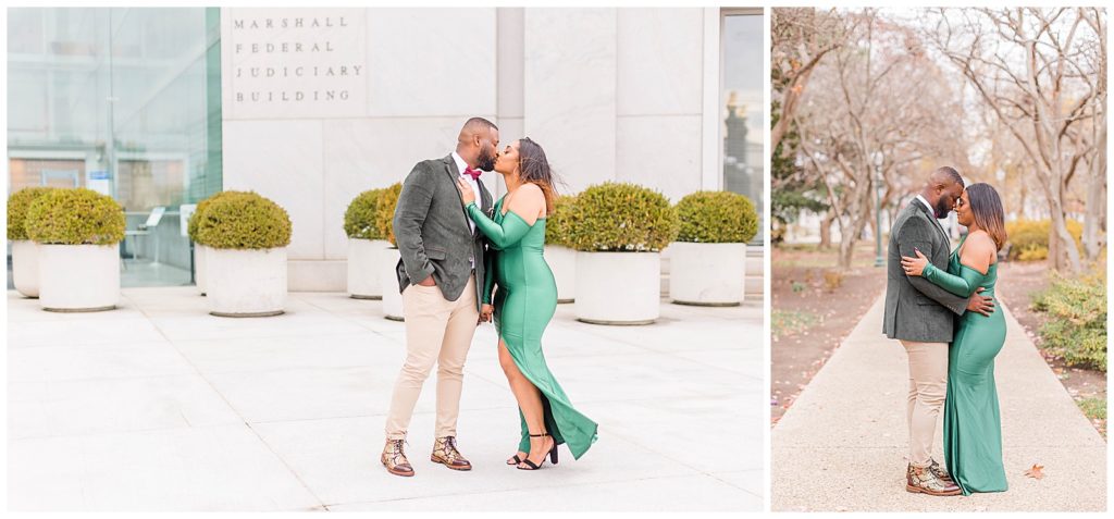 Light and airy DC engagement photographer.