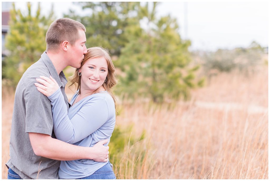 Engagement photos at Pleasure House Natural Area
