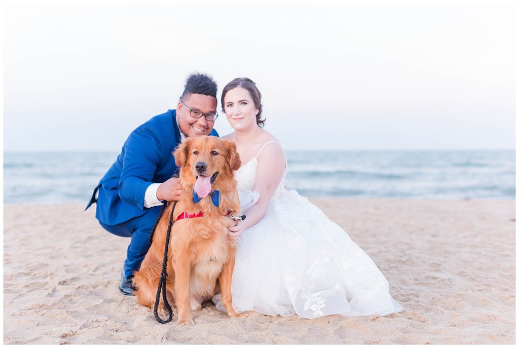 Virginia Beach Ocean front wedding photographer